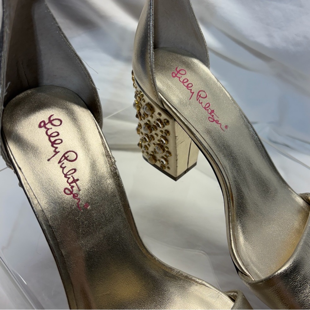 Lilly Pulitizer Amber Lynn Embellished Sandal - Picture 2 of 6